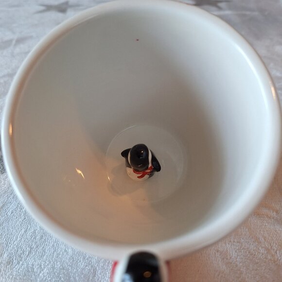 Global‎ Design Connections Mug Polka Dots Penguin Kate Williams Coffee Tea - Picture 4 of 7